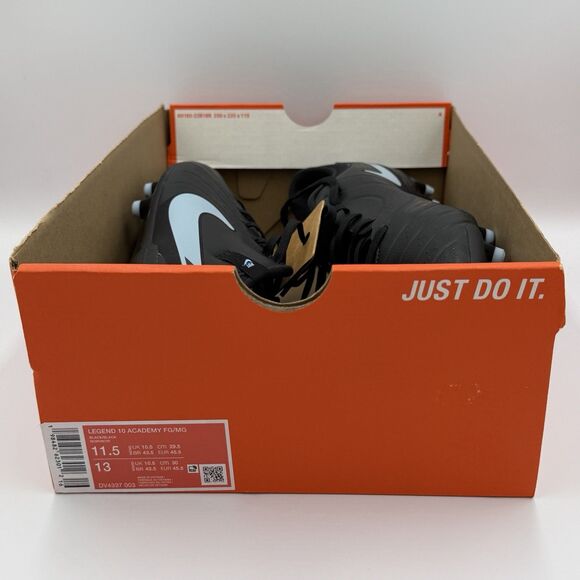 Nike Tiempo Legend 10 Academy MG 2025 Shadow Pack DV4337-003 US Men’s 11.5 Black main image 5
